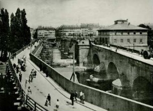 Alte Brücke Frankfurt a. Main, Deutschland, 1914-1926