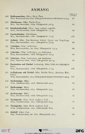 Anhang (Nr. 526-582)