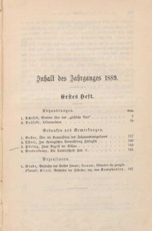 809-811 Inhaltsverzeichnis Hefte 1-4