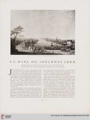I. C. Dahl og Johannes Senn