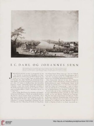 I. C. Dahl og Johannes Senn
