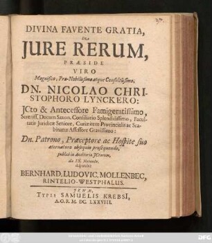 De Iure Rerum