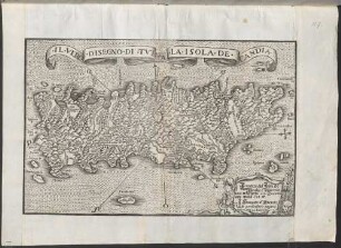 Il Vero Disegno Di Tutta La Isola De Candia