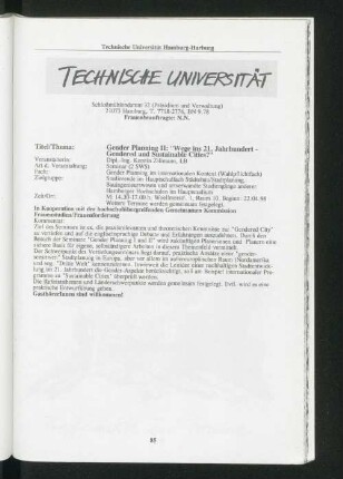 Technische Universität Hamburg-Harburg