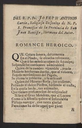 Romance heroico.