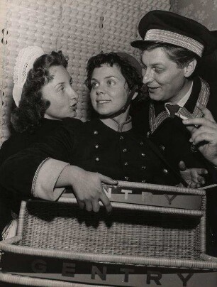 Günter Pfitzmann, Edith Hancke, Ruth Stephan in: Aus Daffke. Rauchfang