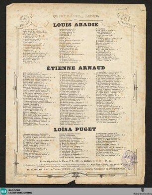 Qui faut-il croire? : romance; pour Baryton ou Mezzo-Soprano