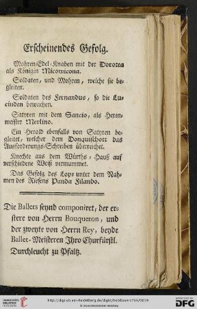 Erscheinendes Gefolg