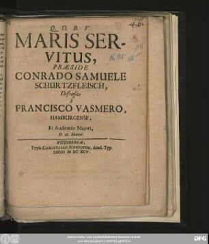 Maris Servitus