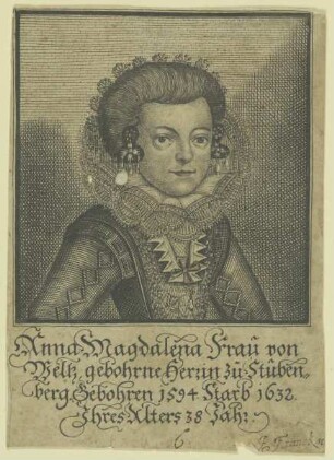 Bildnis der Anna Magdalena von Weltz