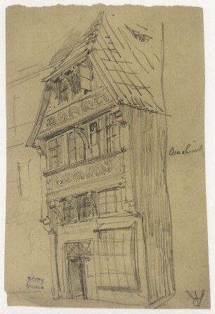 Bürgerhaus in Osnabrück, Vorderfront