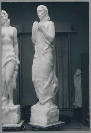 Rufender Genius vom Beethoven-Denkmal, 1926/39, Gips