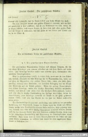 Zweites Capitel. Die verschiedenen Arten der gußeisernen Brücken