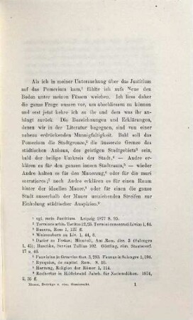 Beiträge zum römischen Staatsrecht