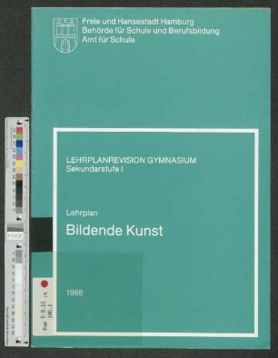Lehrplan Bildende Kunst