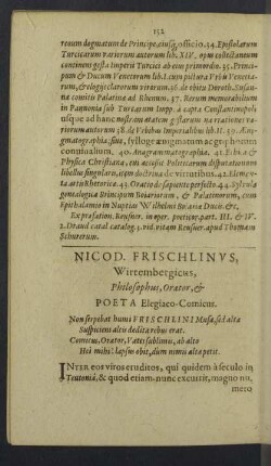 Nicodemus Frischlinus