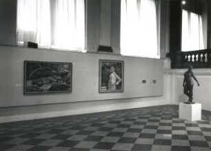 Dresden. Ausstellung "Aus den Depots der Neuen Meister", Albertinum, 5.8.-5.10.1997. Mosaiksaal (R. Paris, R. Bergander)