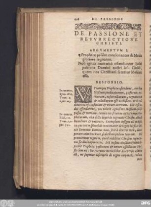 De Passione Et Resurrectione Christi.