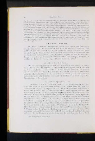 Drüsen der Mundhöhle.