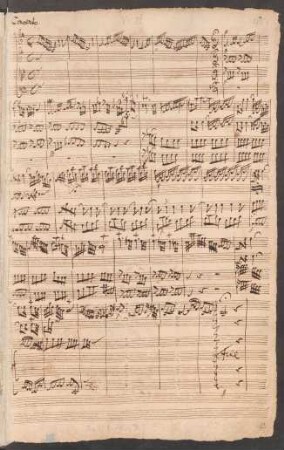 Konzerte; cemb, strings, bc; G-Dur; H 405; Wq 3
