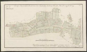 Eisingen. Accurater Spezial-Plan über den ersten Theyl der Zellg Neidlingerthal vom Stük Nr. 1 usque ad Nrum. 394. Lit. D