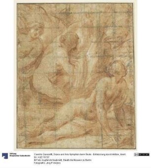 Diana und ihre Nymphen beim Bade - Entdeckung durch Aktäon