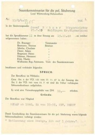 Bohner, Josef