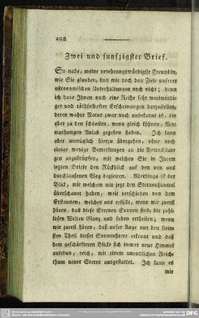 Zwei und funfzigster Brief