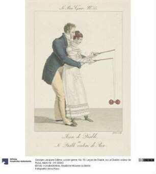 Le bon genre, No. 55: Leçon de Diable, ou Le Diable couleur de Rose