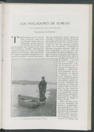 Los pescadores de almejas. : Texto é ilustraciones del Truth. Traducción de Emma.