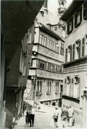 Das Rathaus in Tübingen
