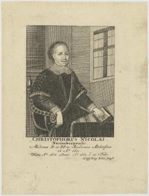 Bildnis des Christophorus Nicolai