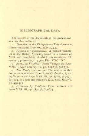 Bibliographical data