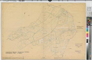 Oelde (Oelde), Flurbereinigung Oelde  Menninghausen, Bl. 3 Schätzungskarte Oelde Kspl. Flur 3
