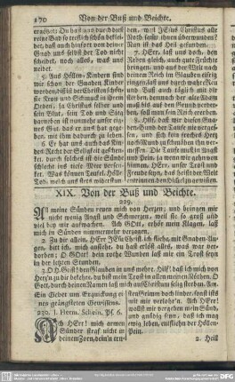 XIX. Von der Buß und Beichte