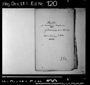 Register über den Verbrauch von Wein und Bier