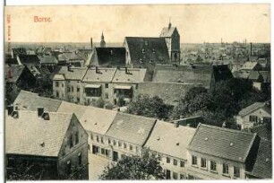 Borna. Blick über Borna