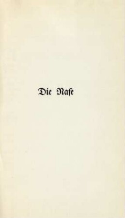 Die Nase