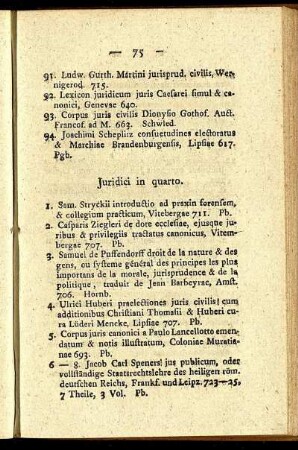 Juridici in quarto.