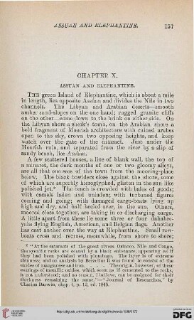 X: Assuan and Elephantine