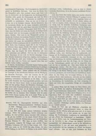 201-203 [Rezension] Theologische Arbeiten aus dem Rheinischen Wissenschaftlichen Prediger-Verein; 15. Heft