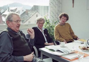 Freiburg im Breisgau: Dr. Rainer Bäuerle, Hanna Lehmann und Benedikt Schalk, Umweltschutzbeauftragte des Erzbischöflichen Ordinariats