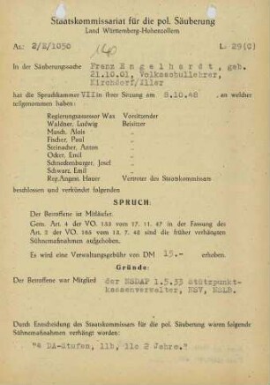 Engelhardt, Franz