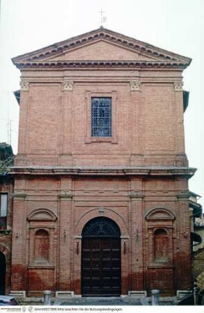 San Giovannino & San Giovanni Battista della Staffa, Südwestfassade