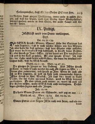 113-116, Text; Eingang