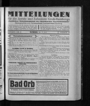 Jahrgang 1928, Hamburg, den 10. Juni, Nummer 24