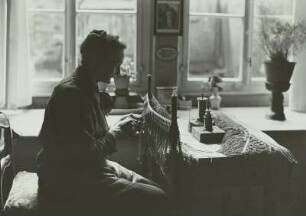 Posamentenmacherin, Scheibenberg, 1938