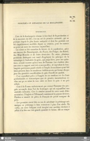 Procédés Et Appareils De La Boulangerie
