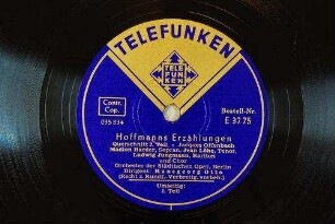 Hoffmanns Erzählunhen : Querschnitt 2. Teil / Jacques Offenbach