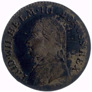 Münze, Dreigröscher (Düttchen), 1800